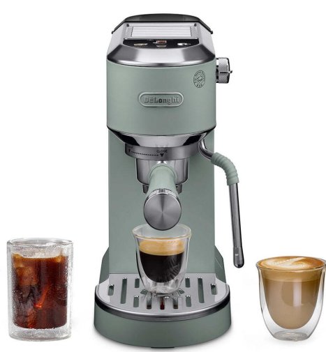 Ріжкова кавоварка DeLonghi EC 890 GR Dedica Duo (EC890GR)