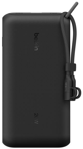Батарея універсальна Belkin BoostCharge with Display 20000mAh 20W Black (BPB028HQBK)