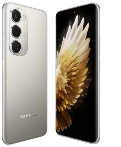 Смартфон TECNO Spark 40 Pro Plus KM7 8/256GB Moon Titanium (4894947096358)