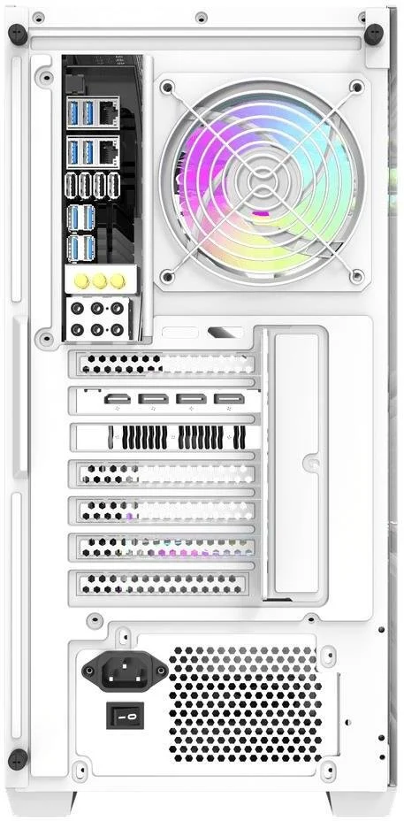 Фото: Корпус DARKFLASH DS900W White with window (DS900W WHITE) № 14 | KTC