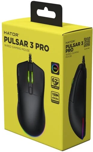 Фото: Миша Hator Pulsar 3 Pro Black (HTM620) № 12 | KTC