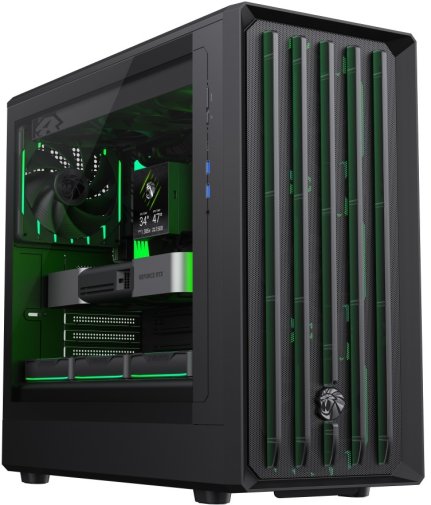 Корпус Gamemax Claw 460 Black with window (CLAW 460 BK)