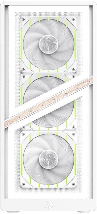 Корпус Gamemax Aeris 330 GB White with window (AERIS 330 GW)