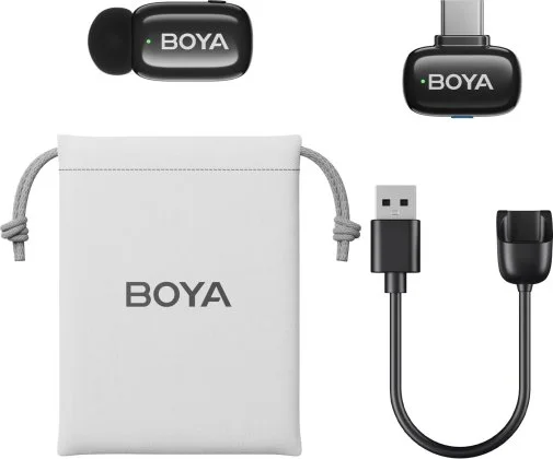 Фото: Радіосистема BOYA mini-16 Type-C Black № 20 | KTC