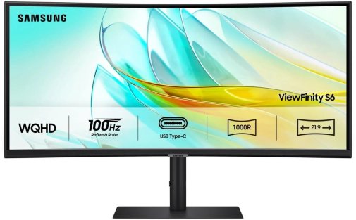 Монітор Samsung LS34C650UAIXUA Black