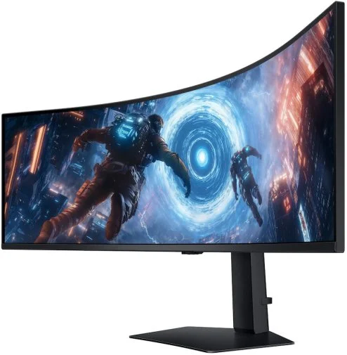 Фото: Монітор Samsung Odyssey G9 G91F LS49FG916EIXUA Black - 49" VA / 5120x1440 / 144 Гц / AMD FreeSync Premium Pro / HAS № 20 | KTC