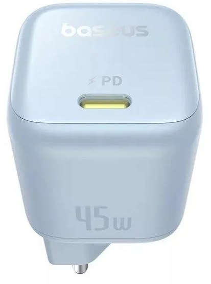Фото: Зарядний пристрій Baseus PicoGo 45W GaN Galaxy Blue (P10176800313-00) № 12 | KTC
