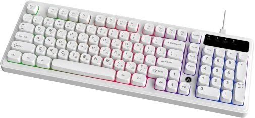 Фото: Клавіатура Ajazz AF98 USB White (AF98-W) № 18 | KTC