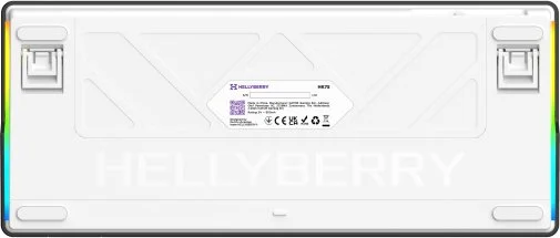 Фото: Клавіатура Hator Hellyberry HK75 Mechanical Linear USB White/Violet (HK75 White Violet) № 16 | KTC
