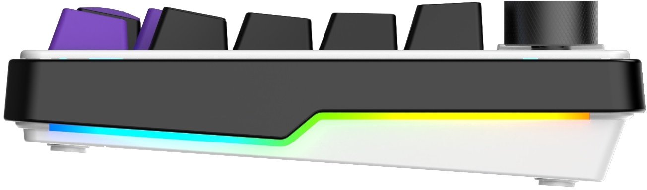 Клавіатура Hator Hellyberry HK75 Mechanical Linear Wireless/BT Black/White (HK75 wireless)