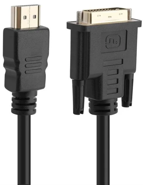 Фото: Кабель ProLogix HDMI / DVI 0.5m Black (PR-HDMI-DVI-P-01-30-05m) № 6 | KTC