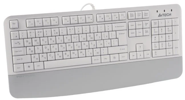Фото: Клавіатура A4tech Fstyler FK20 USB White (FK20 White) № 6 | KTC