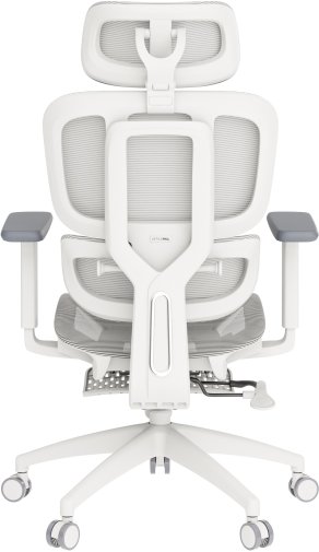 Крісло OfficePro Skyline Footrest OC750 White/Light Gray (OC750-W-LG-LG)