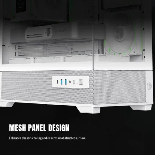 Фото: Корпус Gamemax VISTA 2 MW White with window № 29 | KTC