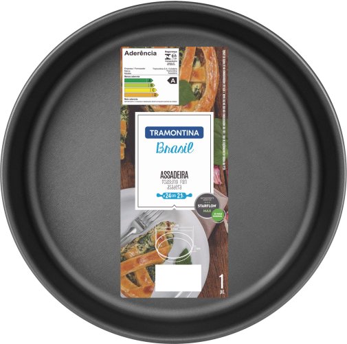 Форма Tramontina Brasil 24cm 2.1L Black (20057/024)