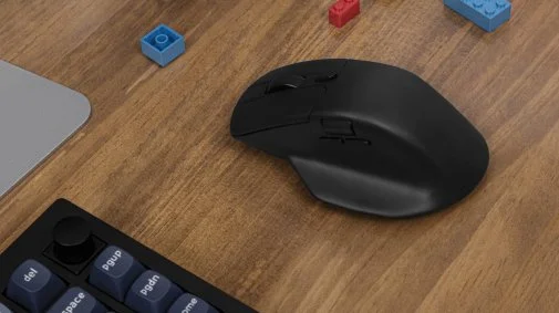 Фото: Миша Keychron M6 Clicky Micro Switch PixArt 3395 Wireless Black (M6-A1) № 10 | KTC