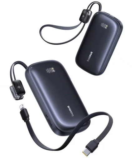 Фото: Батарея універсальна Baseus EnerFill FC21 Qpow3 Ultra Digital Display 20000mAh Cosmic Black (E0027M00) № 7 | KTC