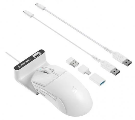 Фото: Миша Bloody SG5 Wireless White (SG5 White) № 22 | KTC