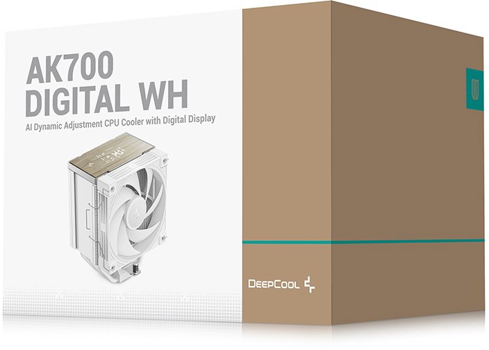Кулер для процесора Deepcool AK700 Digital White (R-AK700-WHNDMN-GJD)