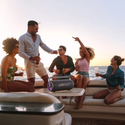 Портативна колонка Acefast K2 Pro Black (6974316284741)