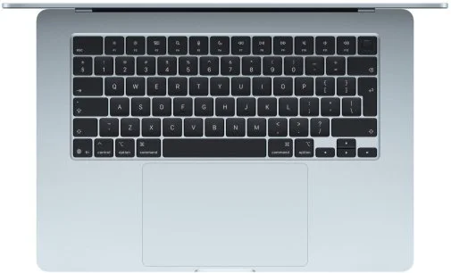 Фото: Ноутбук Apple MacBook Air 15.3 2026 M5 10GPU Sky Blue (MDVQ4) № 11 | KTC