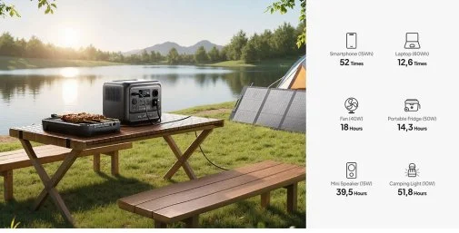 Фото: Зарядна станція Bluetti Premium 100 V2 2000W 1024Wh (PREMIUM 100 V2) № 20 | KTC