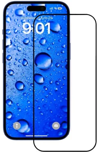 Фото: Захисне скло Anank for Apple iPhone 17 Pro Max - 2.5D HD 5X Reinforced 1 pcs/2.5D HD Curved Clear 1 pcs with installation box (6975593907774) № 15 | KTC