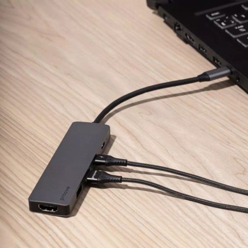 USB-хаб Proove Iron Link 5in1 Silver (HBIL00222024)
