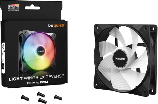 Фото: Кулер be quiet! Light Wings LX PWM Reverse Black (BL132) № 10 | KTC