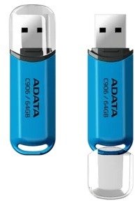 Флешка USB A-Data C906 64GB Water Blue (AC906-64G-RWB)