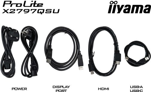 Монітор iiyama X2797QSU-B1 Black