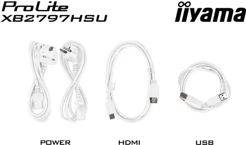 Фото: Монітор iiyama ProLite XB2797HSU-W1 White - 27" IPS / 1920×1080 / 120 Гц / Adaptive Sync / Pivot / HAS № 34 | KTC