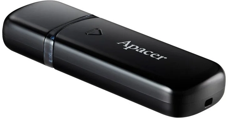 Фото: Флешка USB Apacer AH355 32GB Black (AP32GAH355B-1) № 6 | KTC