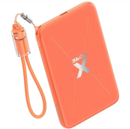 Фото: Батарея універсальна Proove X-Core 5000mAh 20W Qi 15W Orange (PNXC20010018) № 17 | KTC