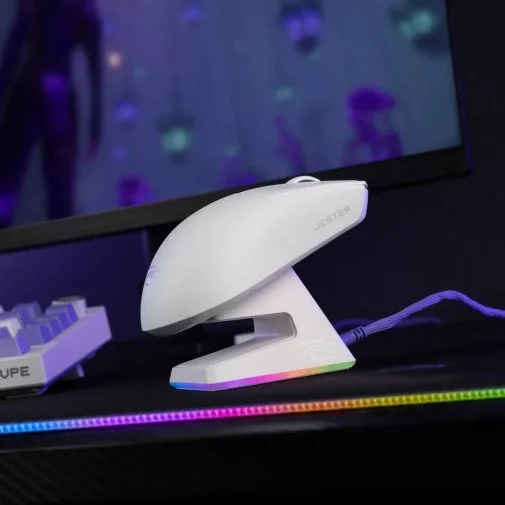Фото: Миша Proove Jester 8K with Charging Dock Wireless White/Purple (WMJSCD022017) № 17 | KTC