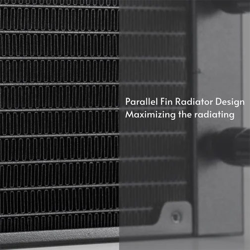 Фото: Система рідинного охолодження Chieftec Iceberg 240 Dark (CLC-240-BLK) № 16 | KTC