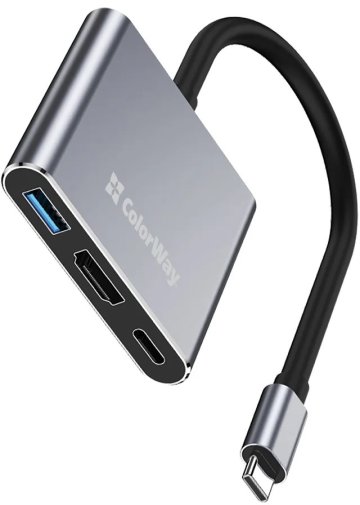 USB-хаб ColorWay 3in1 (CW-HUB08)