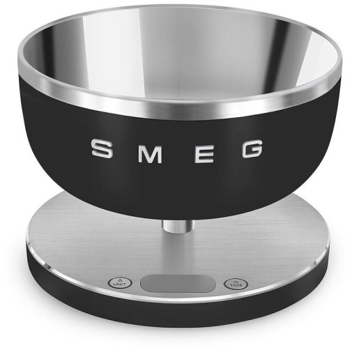 Ваги кухонні Smeg Collezione Aesthetic Matt Black (KSC01BLMWW)