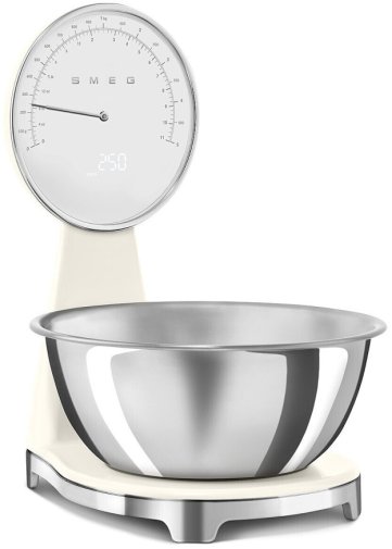 Ваги кухонні Smeg Style Aesthetic Glossy Cream (KSF01CRWW)