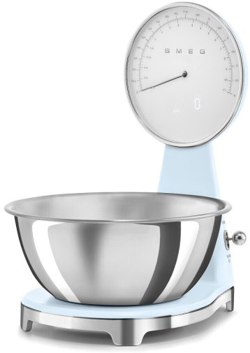 Ваги кухонні Smeg Style Aesthetic Glossy Pastel Blue (KSF01PBWW)