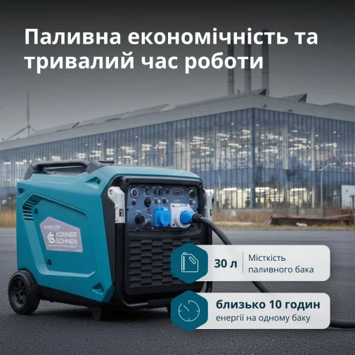 Фото: Генератор Könner & Söhnen KS 9500iE S ATSR (KS9500IESATSR) № 36 | KTC