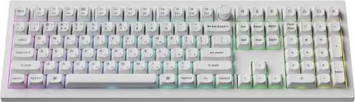 Фото: Клавіатура Keychron V6 Ultra Keychron Red Switch RGB White (V6U-F1-UA) № 16 | KTC