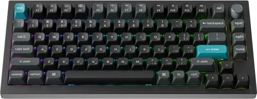Фото: Клавіатура Keychron Q1 Ultra Keychron Red Switch RGB Black (Q1U-M1-UA) № 18 | KTC