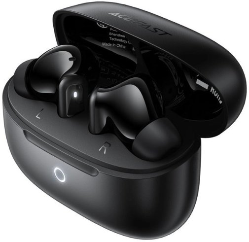 Гарнітура вакуумна Acefast W7 TWS, Black