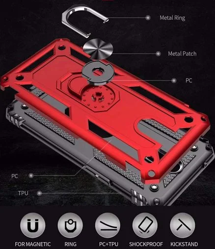 Фото: Чохол BeCover for Xiaomi Redmi Note 9 / 10X - Military Red (705584) № 7 | KTC