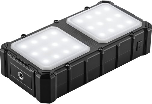 Батарея універсальна Sandberg Solar Powerbank CampLED 20000mAh 22.5W Black (421-24)