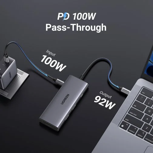 Фото: USB-хаб UGREEN CM498 7in1 Grey (15531) № 12 | KTC