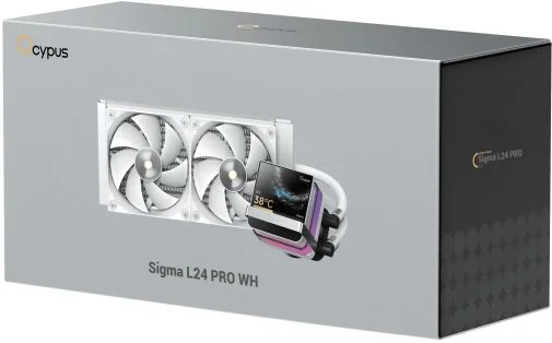 Фото: Система рідинного охолодження Ocypus Sigma L24 Pro WH (SIGMA-L24-WH2ANWL00P-GL) № 18 | KTC