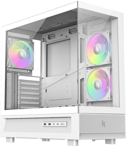 Корпус Gamemax NEX C51 White with window (NEX C51 WH)