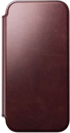 Чохол Nomad for Apple iPhone 17 Pro - Modern Leather Folio Horween Burgundy (NM011833858)